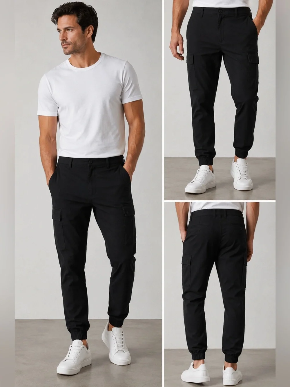 Vuori Meta Cargo Jogger Pants Men’s 36  Athletic Performance Stretch Travel
